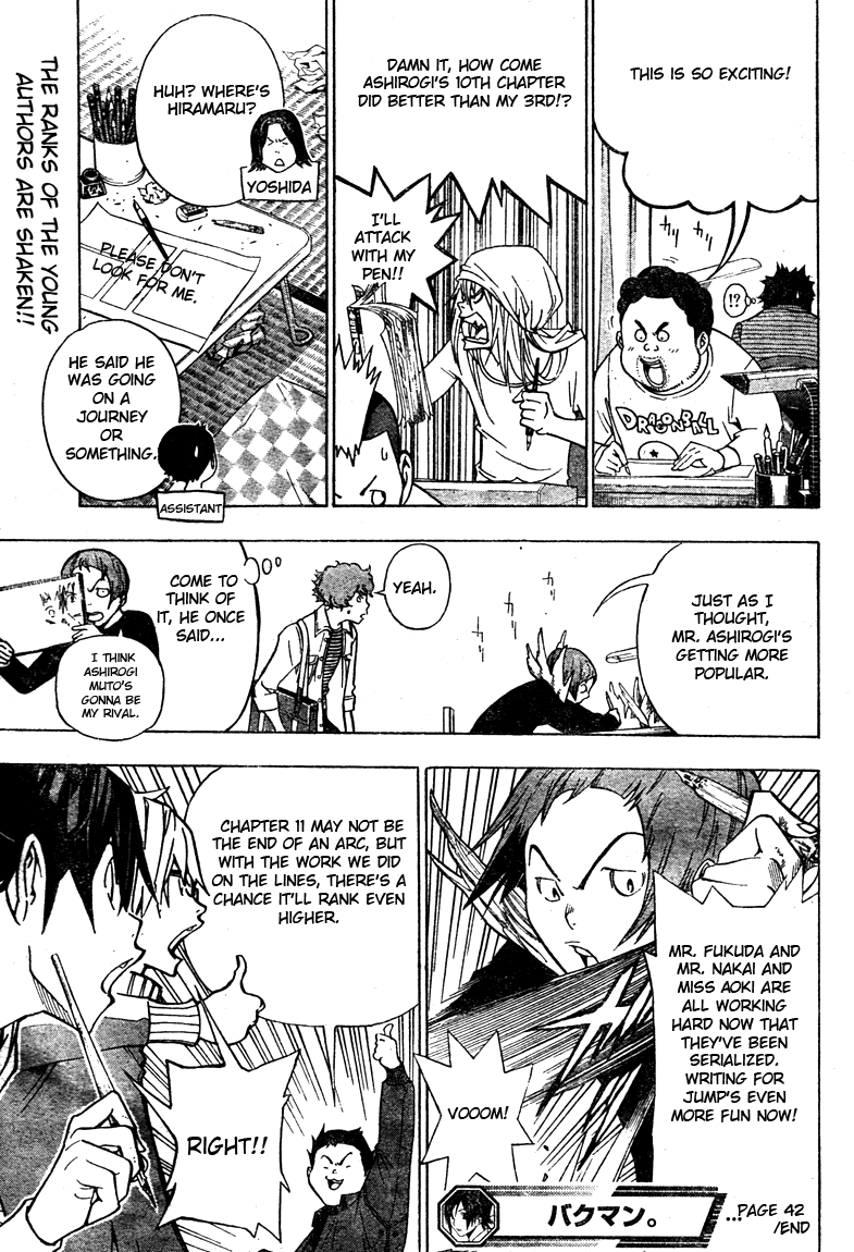 Bakuman Chapter 42 page 19 - Chapter 42: Laughter and Lines