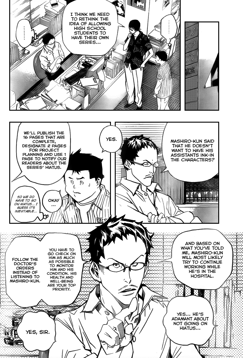 Bakuman Chapter 45 page 11 - Chapter 45: Sickness and Motivation