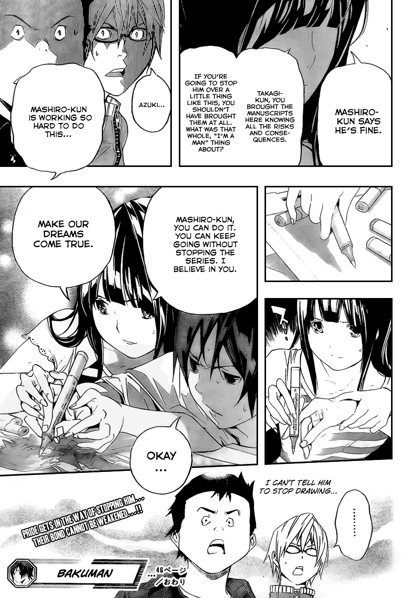 Bakuman Chapter 46 page 19 - Chapter 46: Starring and Supporting