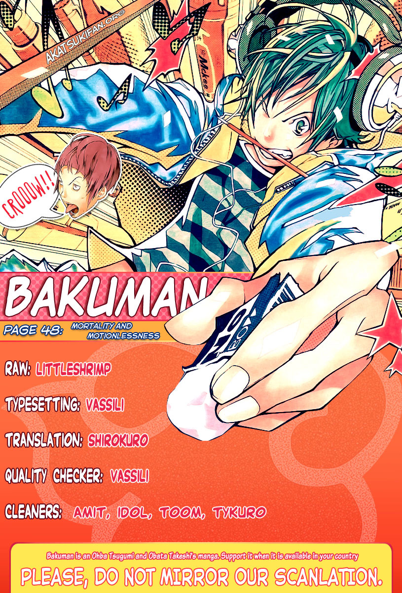 Bakuman Chapter 48 page 20 - Chapter 48: Morality and Motionlessness