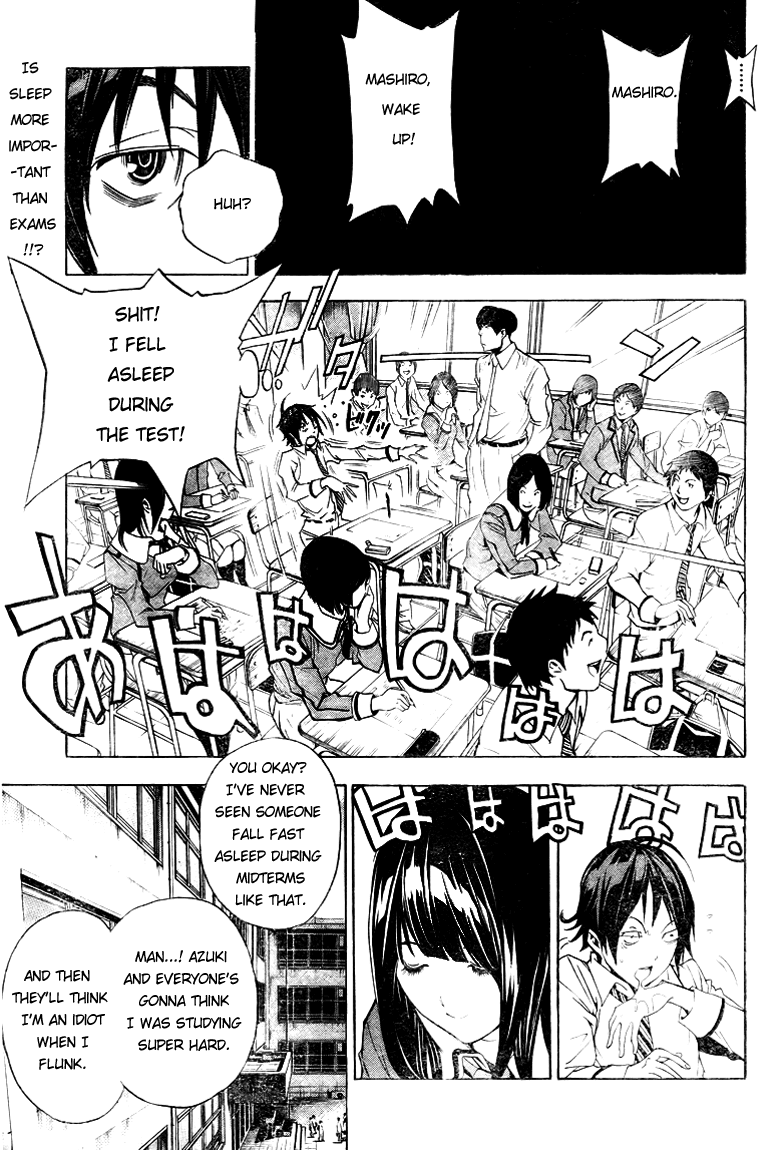 Bakuman Chapter 5 page 1 - Chapter 5: The Rules of the Mangaka