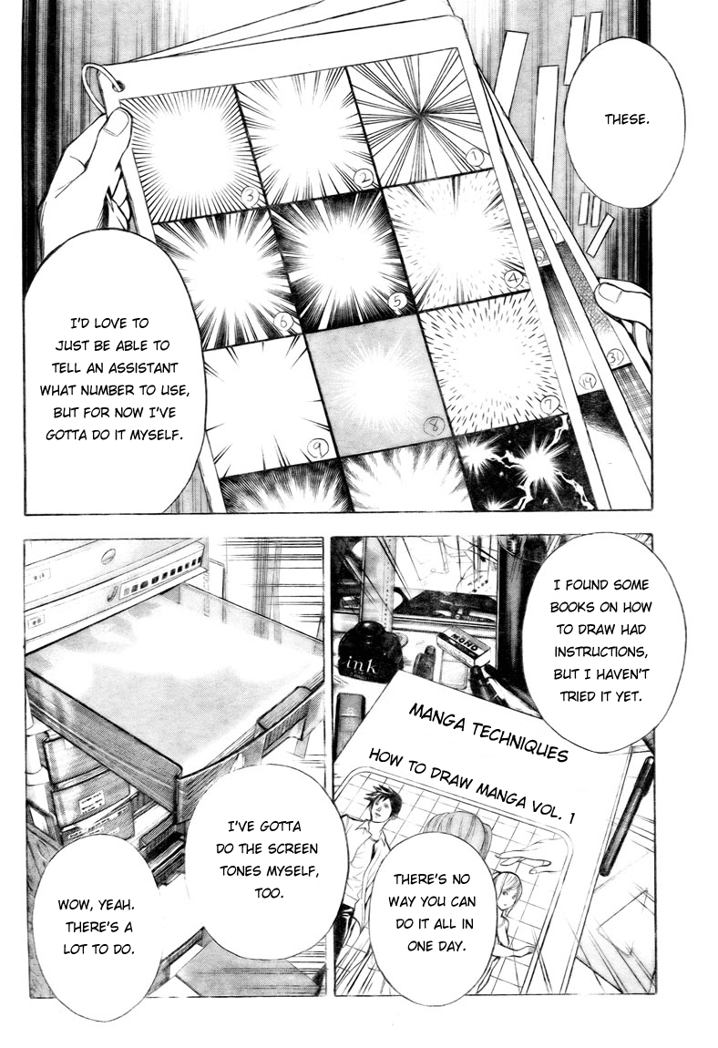 Bakuman Chapter 5 page 8 - Chapter 5: The Rules of the Mangaka