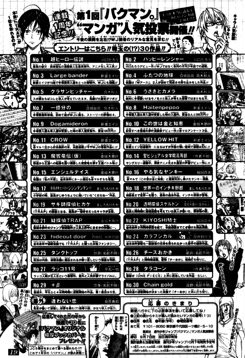 Bakuman Chapter 50 page 3 - Chapter 50: Unreasonableness and Guts