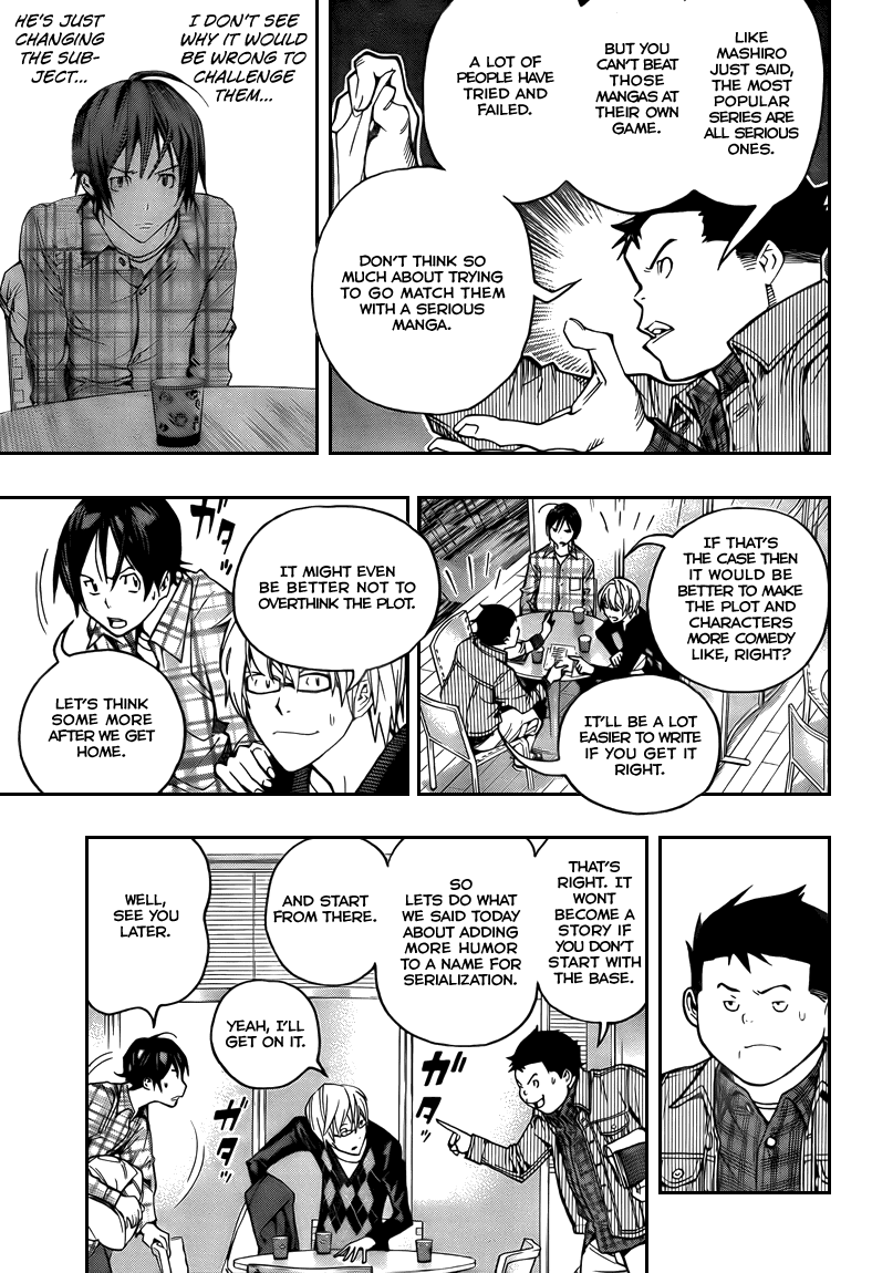 Bakuman Chapter 54 page 13 - Chapter 54: Gag and Serious