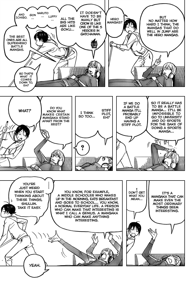 Bakuman Chapter 54 page 5 - Chapter 54: Gag and Serious