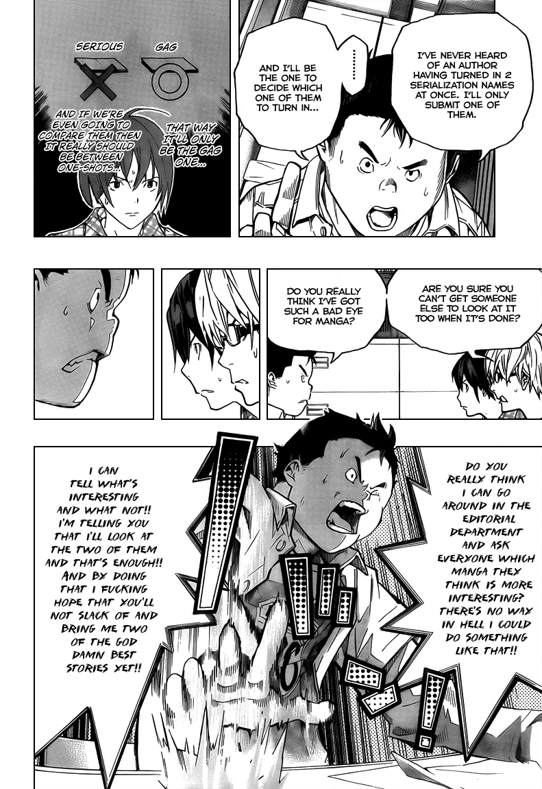 Bakuman Chapter 55 page 14 - Chapter 55: 3 Illustrations and 3 Stories