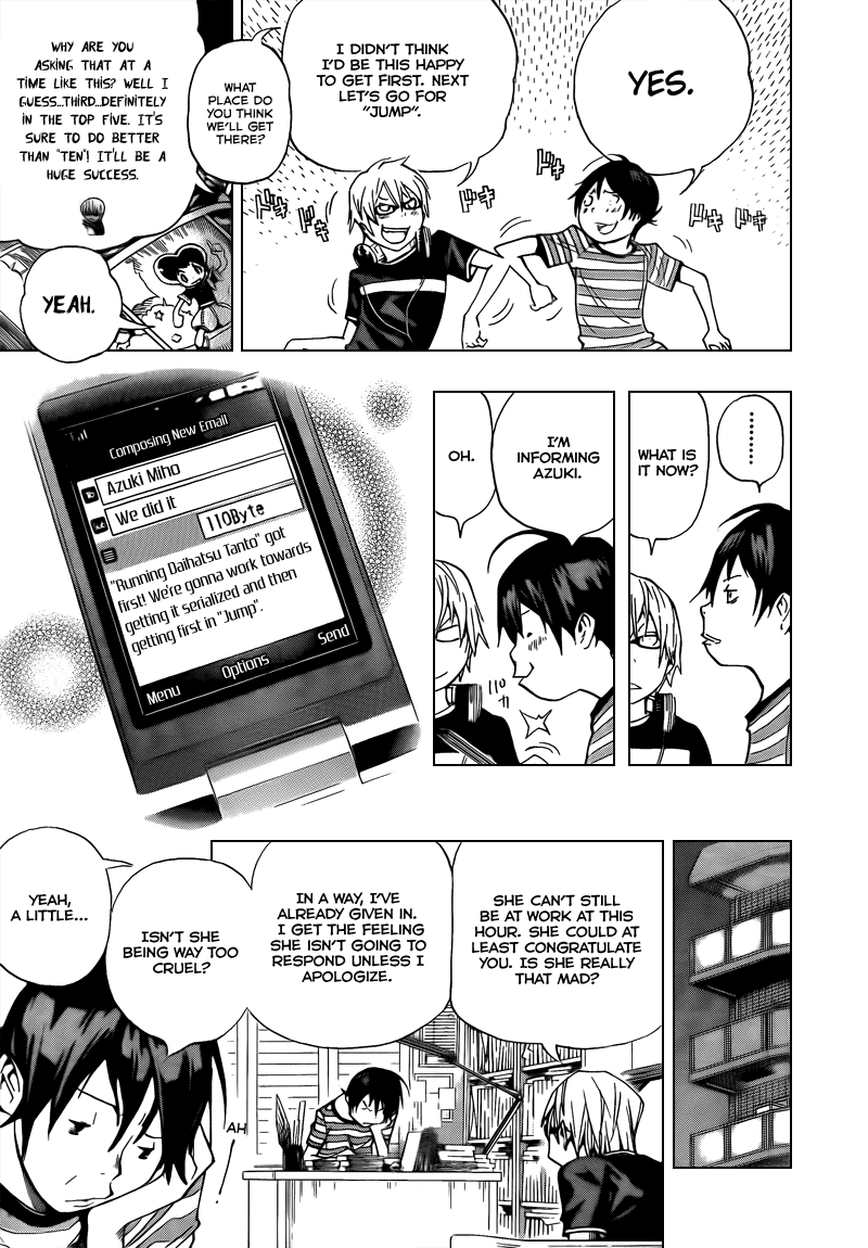 Bakuman Chapter 65 page 11 - Chapter 65: Stubbornness and Meekness