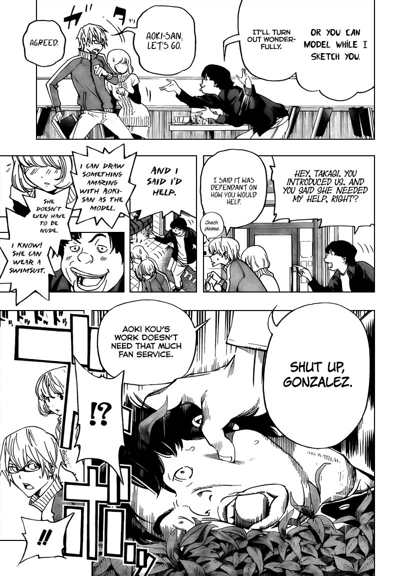 Bakuman Chapter 67 page 19 - Chapter 67: Panchira and The Savior