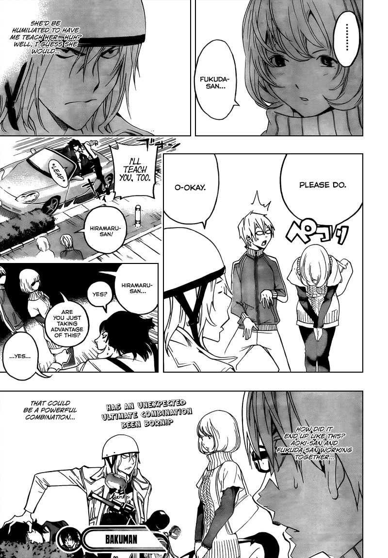 Bakuman Chapter 67 page 21 - Chapter 67: Panchira and The Savior
