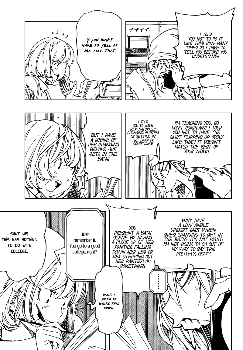 Bakuman Chapter 68 page 13 - Chapter 68: Toilet and Bath