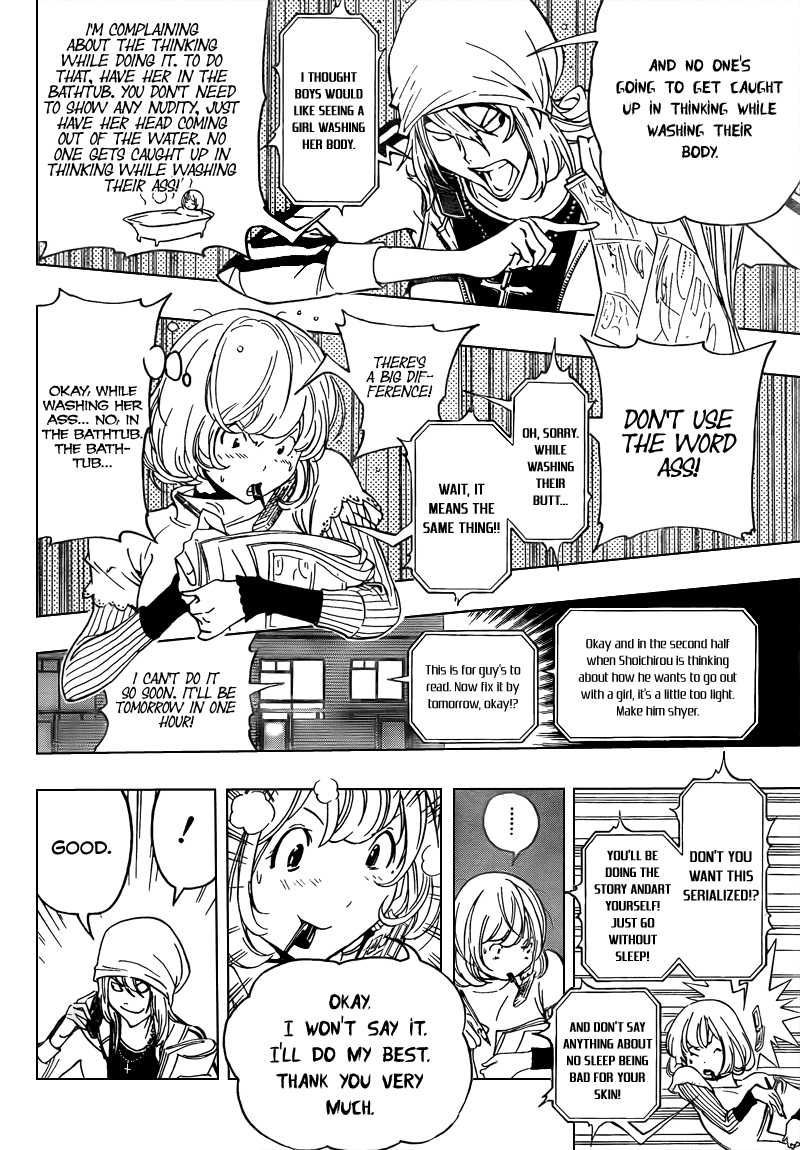 Bakuman Chapter 68 page 14 - Chapter 68: Toilet and Bath