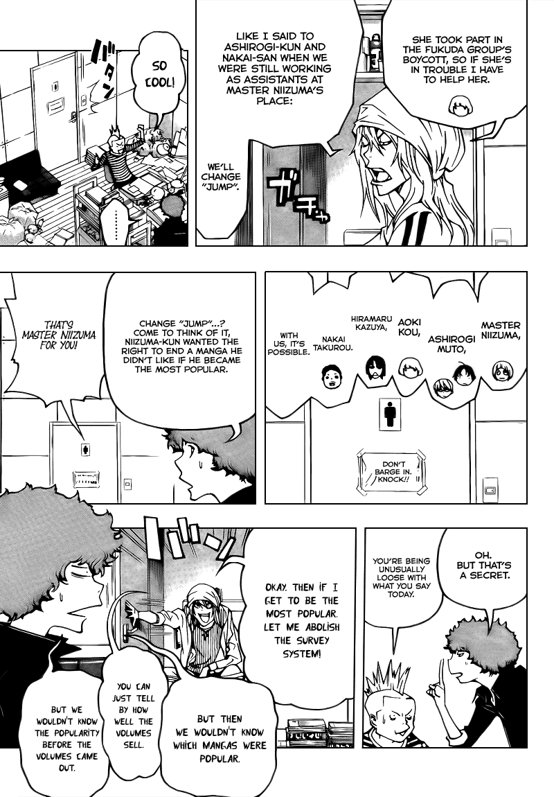 Bakuman Chapter 68 page 3 - Chapter 68: Toilet and Bath
