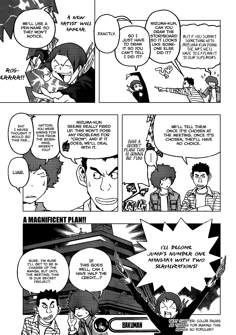 Bakuman Chapter 70 page 19 - Chapter 70: The 3rd Time and 2nd Title