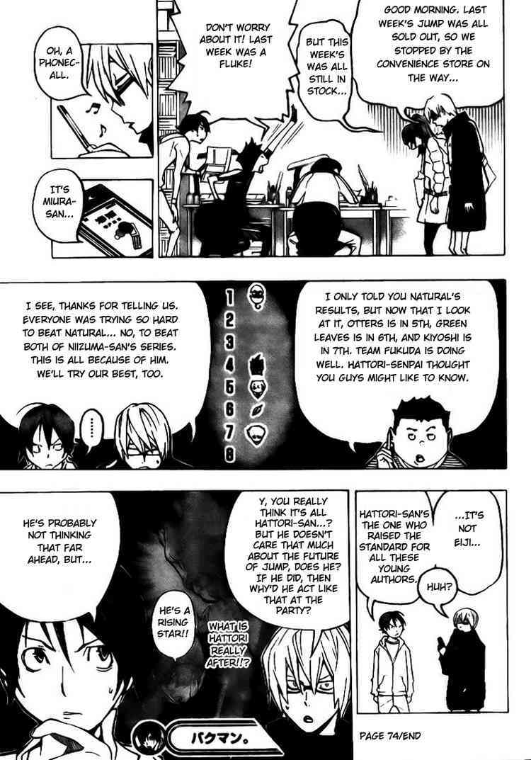 Bakuman Chapter 74 page 19 - Chapter 74: Classmates and Conflict