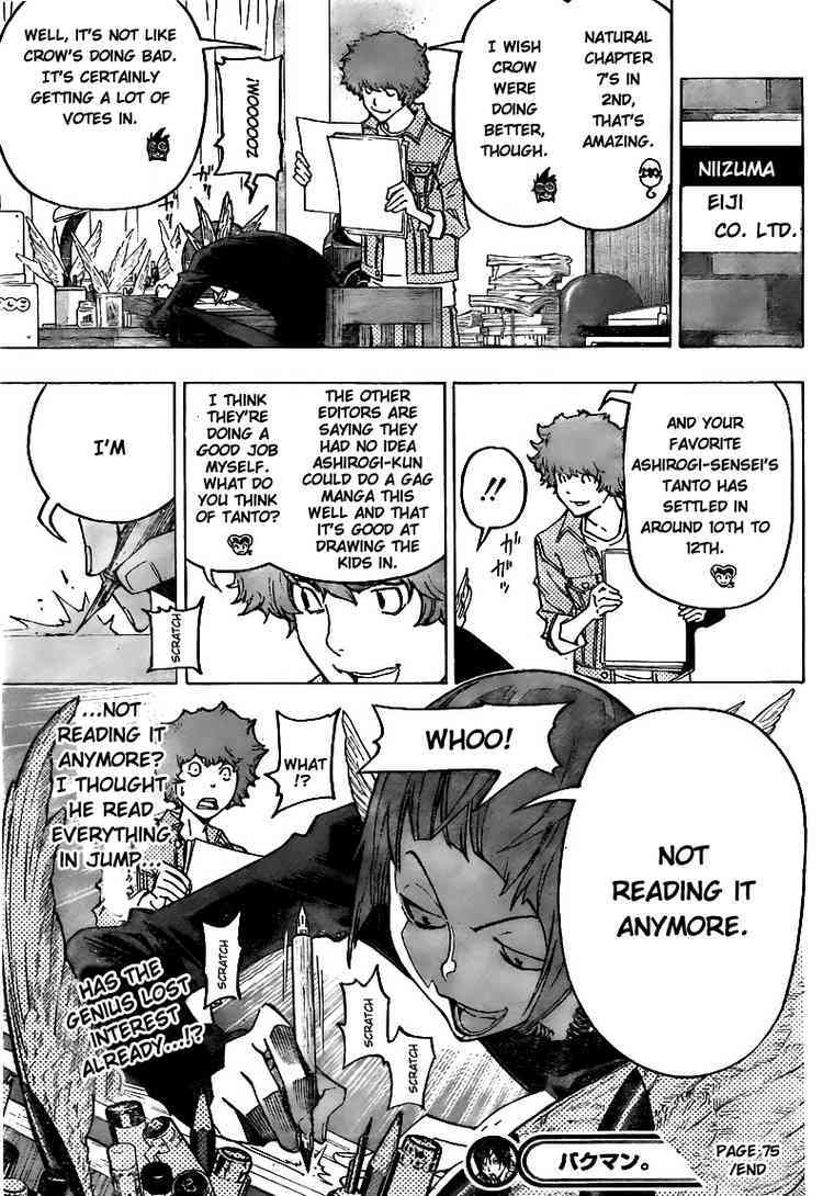 Bakuman Chapter 75 page 19 - Chapter 75: A New Home and a New Series