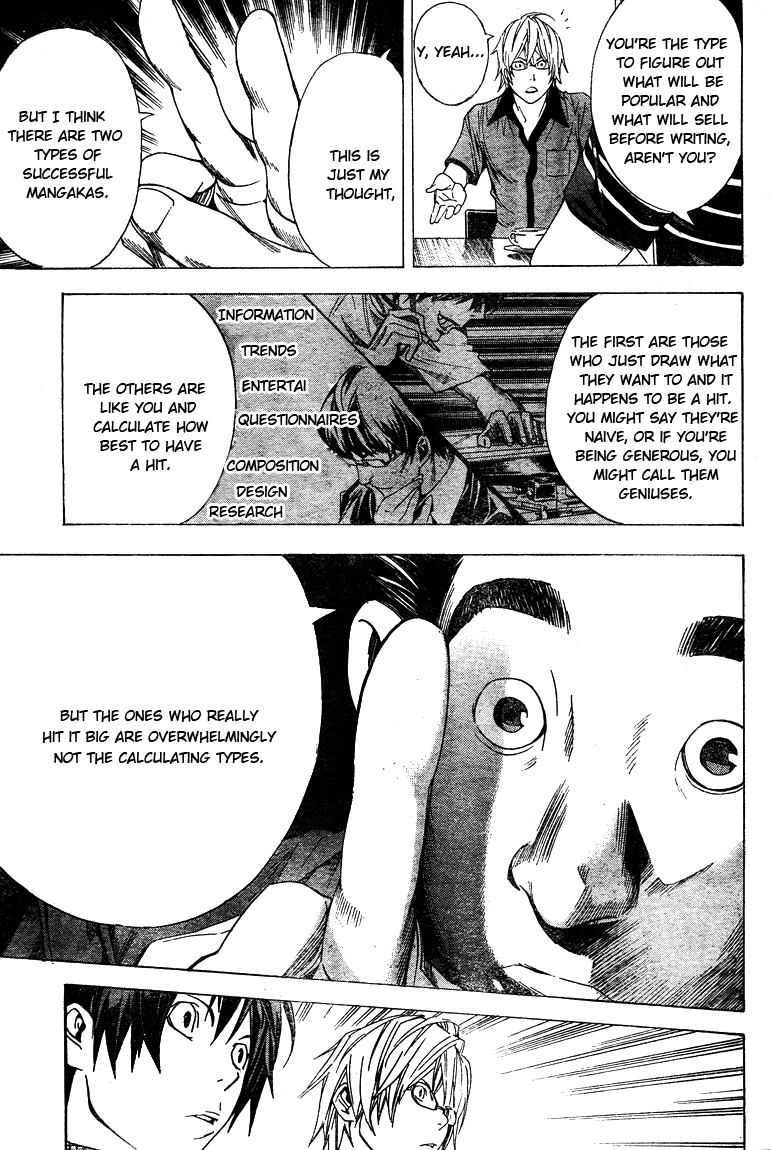 Bakuman Chapter 8 page 13 - Chapter 8: The Carrot and The Stick
