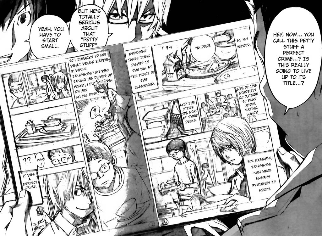 Bakuman Chapter 85 page 2 - Chapter 85: The Perfect Crime and the First Hurdle