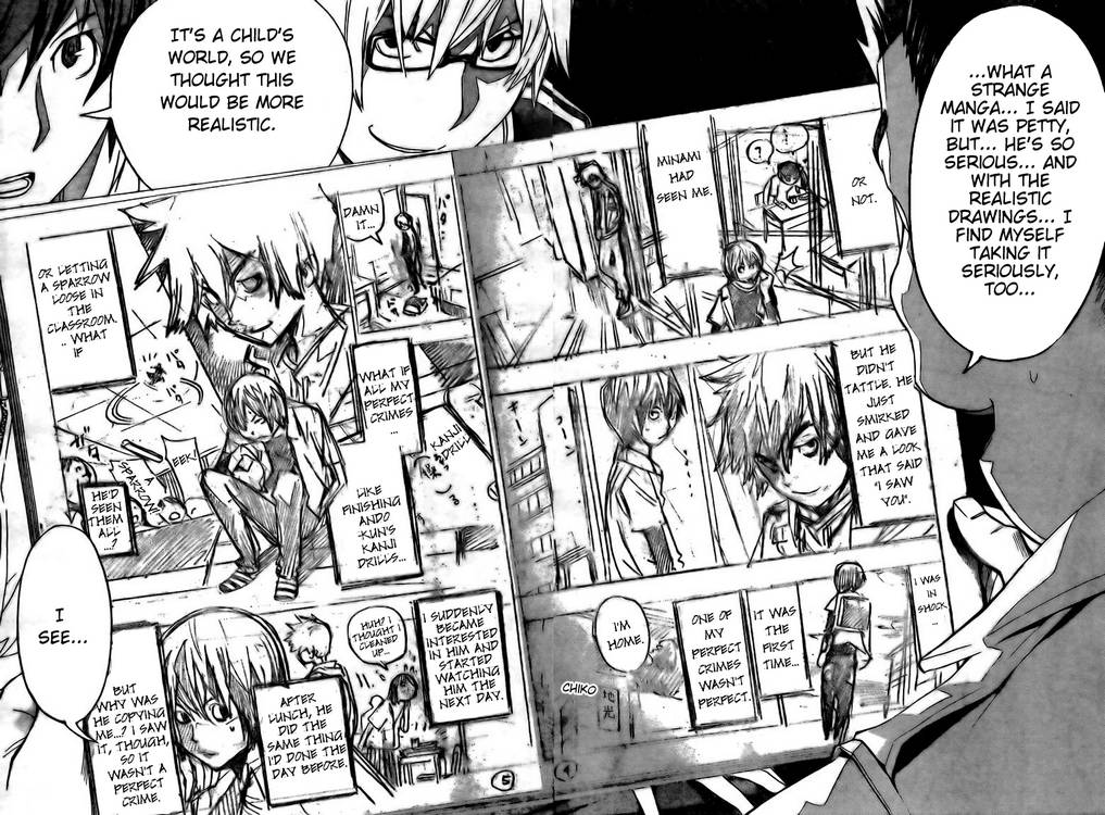 Bakuman Chapter 85 page 3 - Chapter 85: The Perfect Crime and the First Hurdle