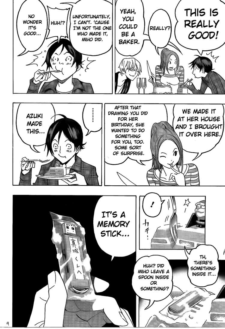 Bakuman Chapter 86 page 4 - Chapter 86: Winning and Losing