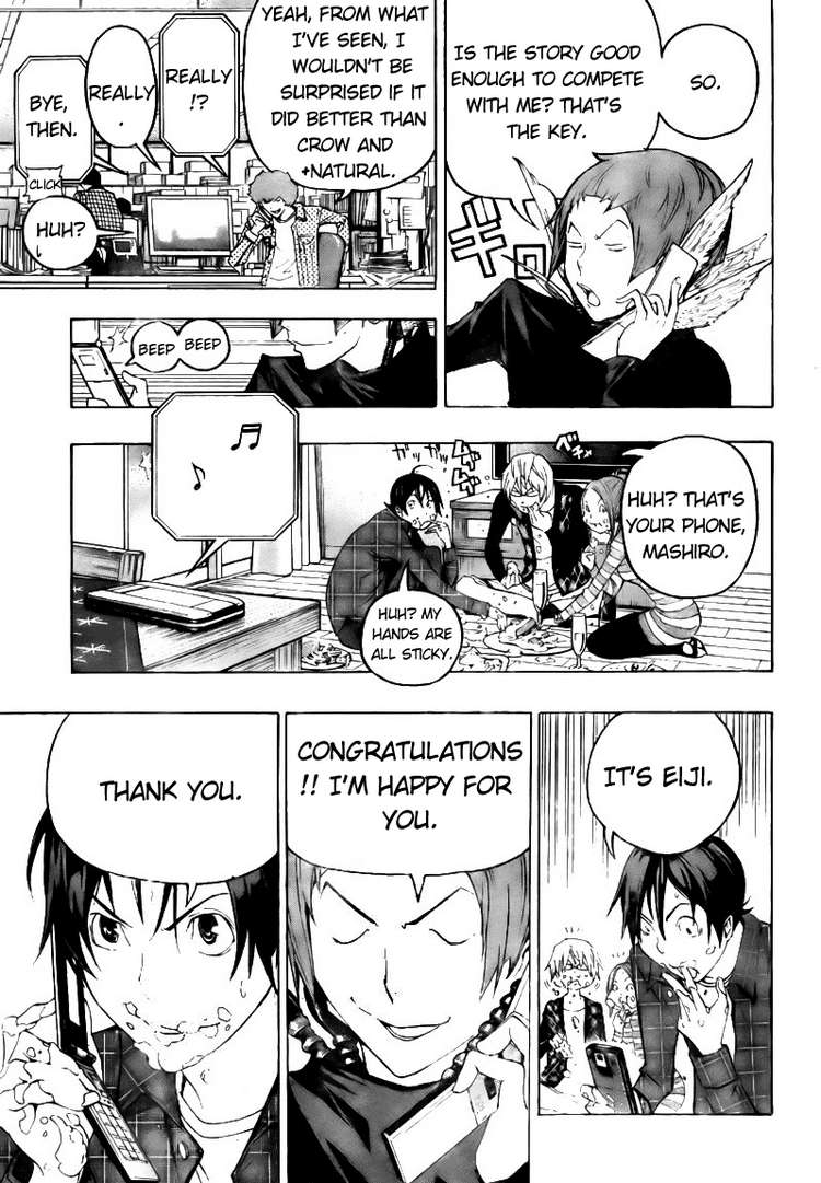 Bakuman Chapter 87 page 11 - Chapter 87: Cake and Formidable Enemies
