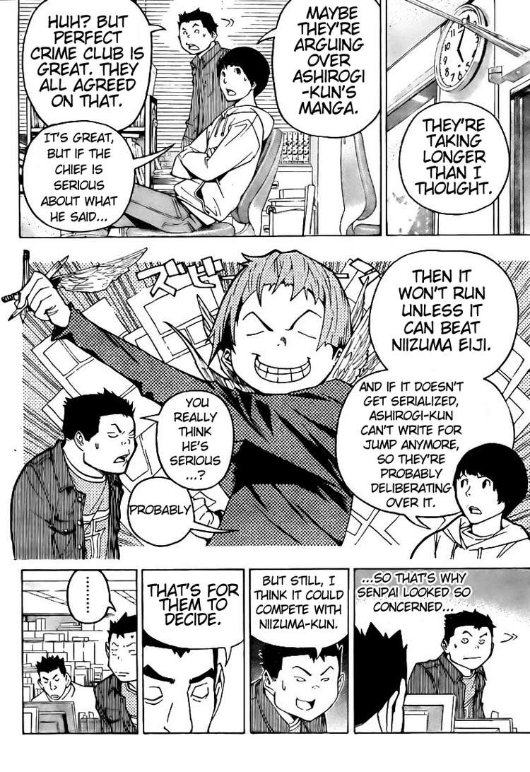 Bakuman Chapter 87 page 2 - Chapter 87: Cake and Formidable Enemies