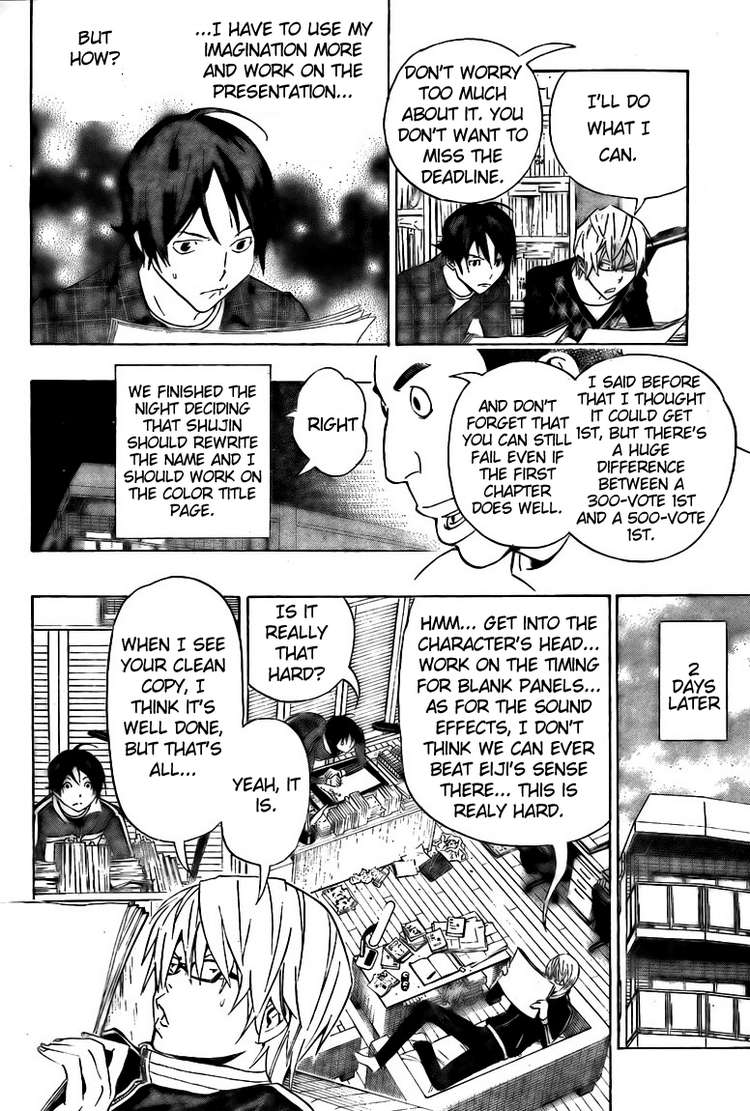 Bakuman Chapter 88 page 16 - Chapter 88: Presentation and Imagination