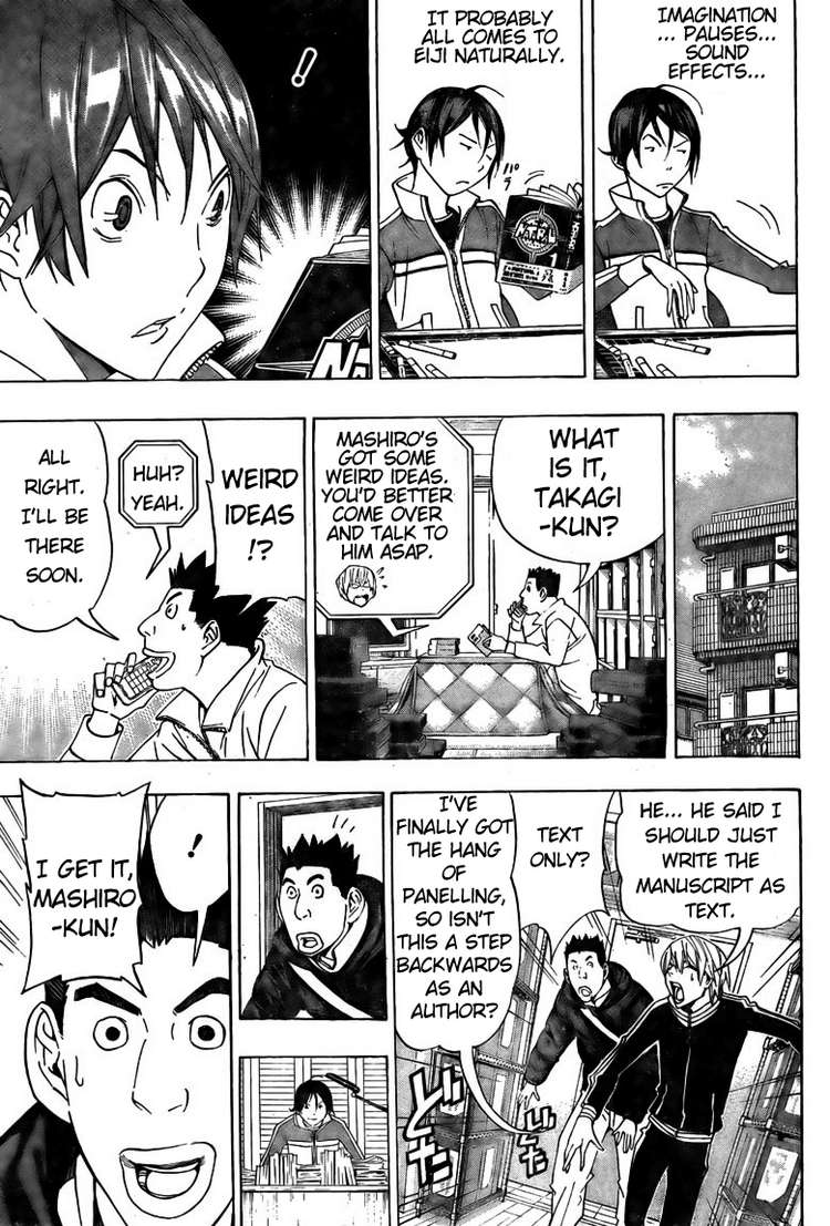 Bakuman Chapter 88 page 17 - Chapter 88: Presentation and Imagination
