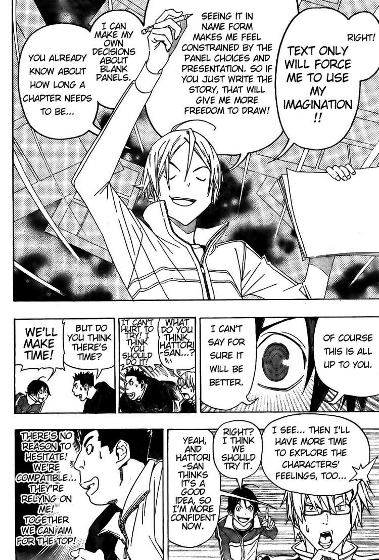 Bakuman Chapter 88 page 18 - Chapter 88: Presentation and Imagination