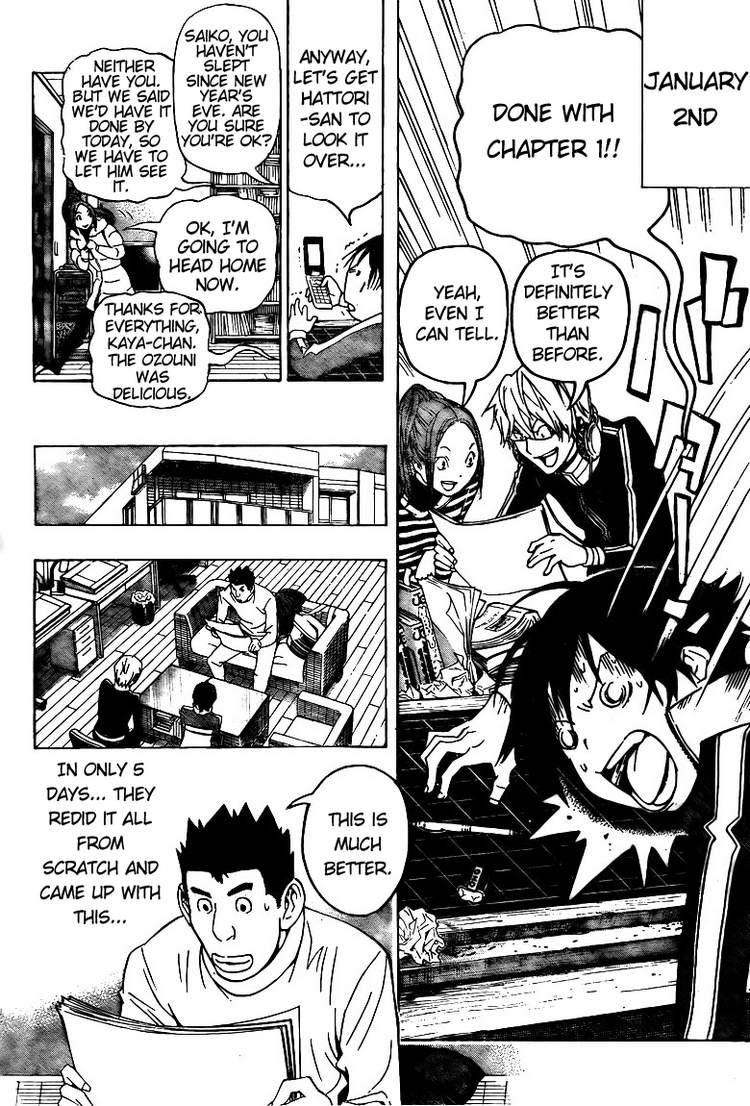 Bakuman Chapter 89 page 10 - Chapter 89: Title and Character Design