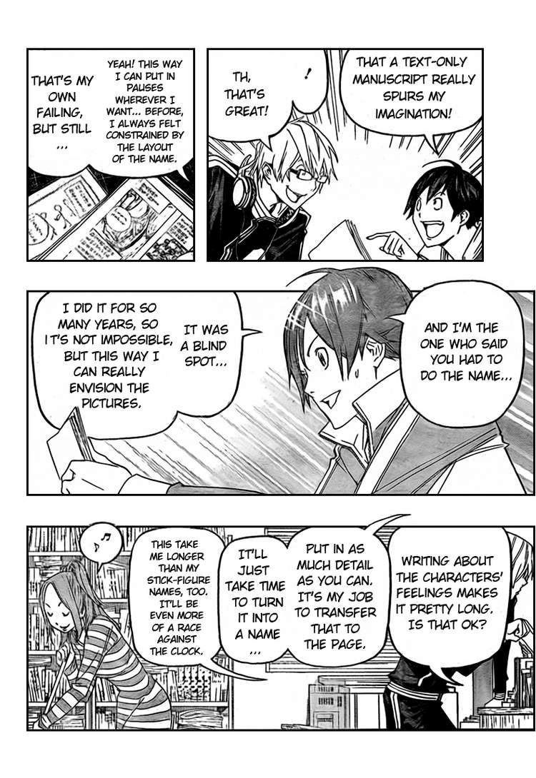 Bakuman Chapter 89 page 2 - Chapter 89: Title and Character Design
