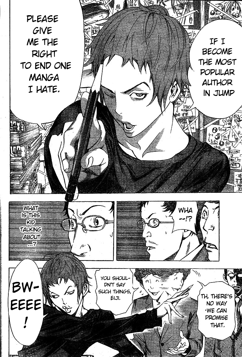 Bakuman Chapter 9 page 18 - Chapter 9: Conditions and Moving to Tokyo