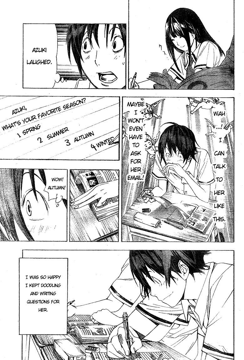 Bakuman Chapter 9 page 3 - Chapter 9: Conditions and Moving to Tokyo