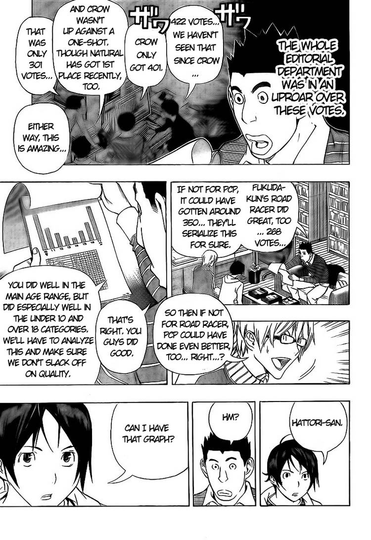 Bakuman Chapter 91 page 14 - Chapter 91: Votes and Graphs