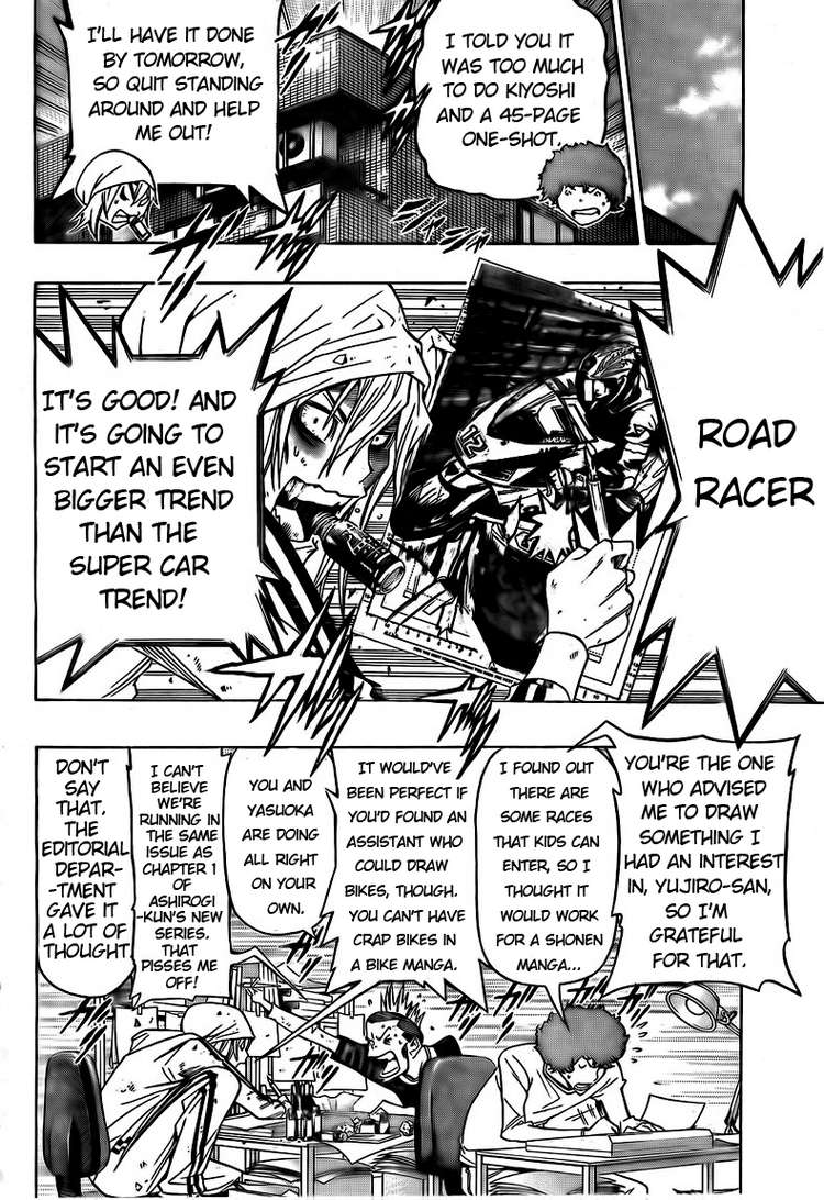 Bakuman Chapter 91 page 2 - Chapter 91: Votes and Graphs