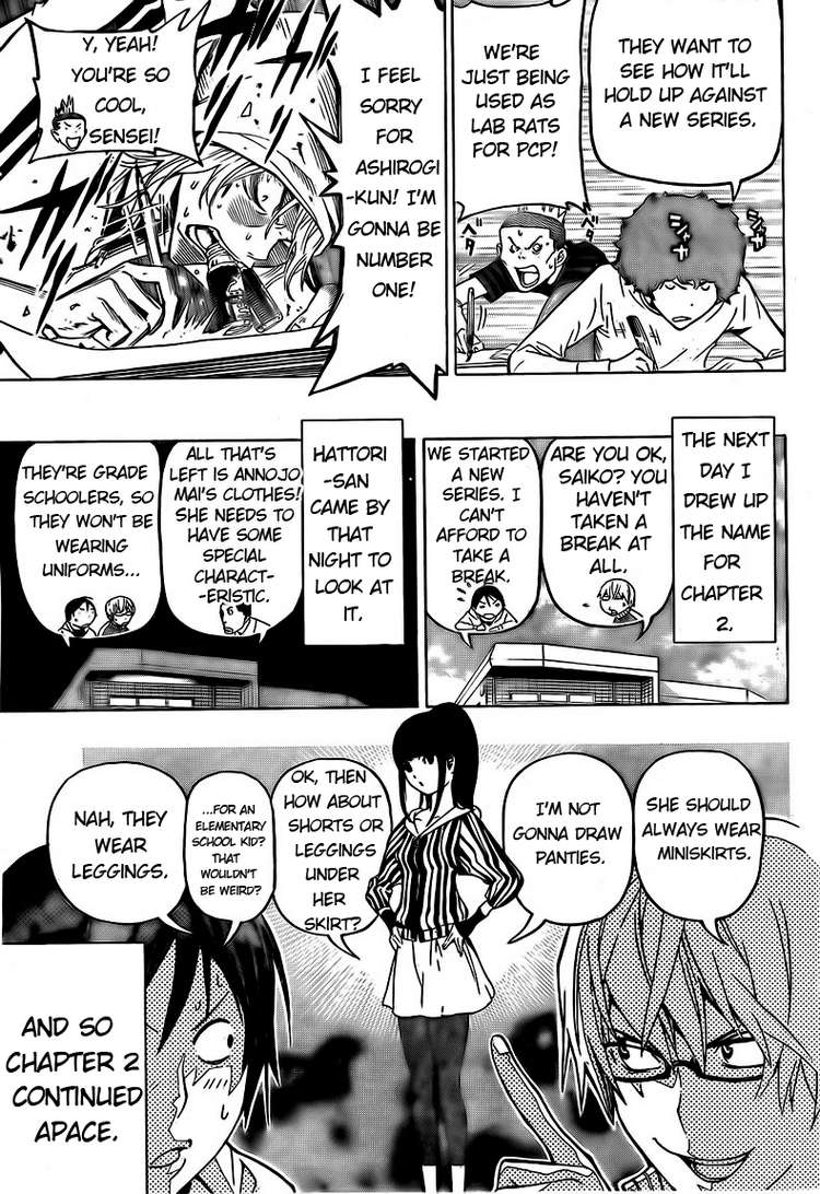 Bakuman Chapter 91 page 3 - Chapter 91: Votes and Graphs