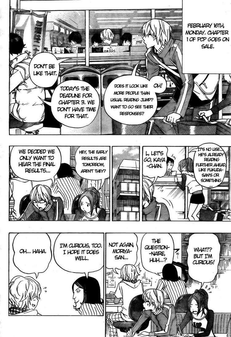 Bakuman Chapter 91 page 6 - Chapter 91: Votes and Graphs