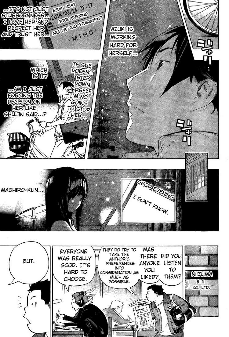 Bakuman Chapter 92 page 13 - Chapter 92: Stubbornness and Determination