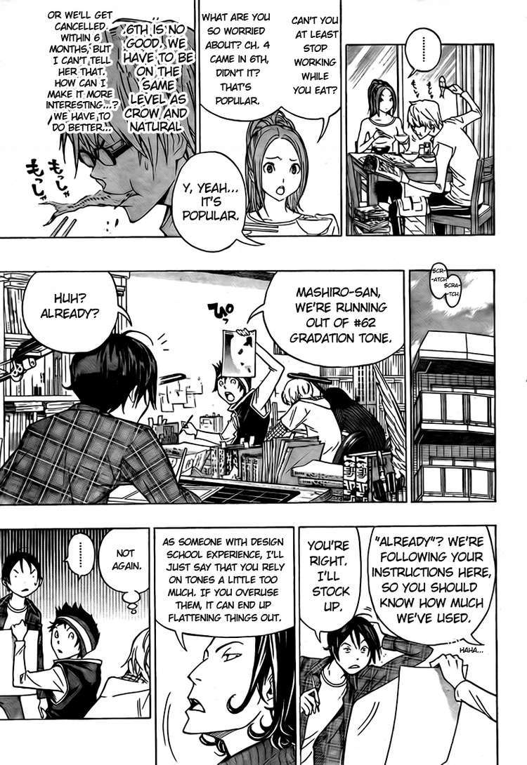 Bakuman Chapter 94 page 7 - Chapter 94: Tea and Chiaroscuro