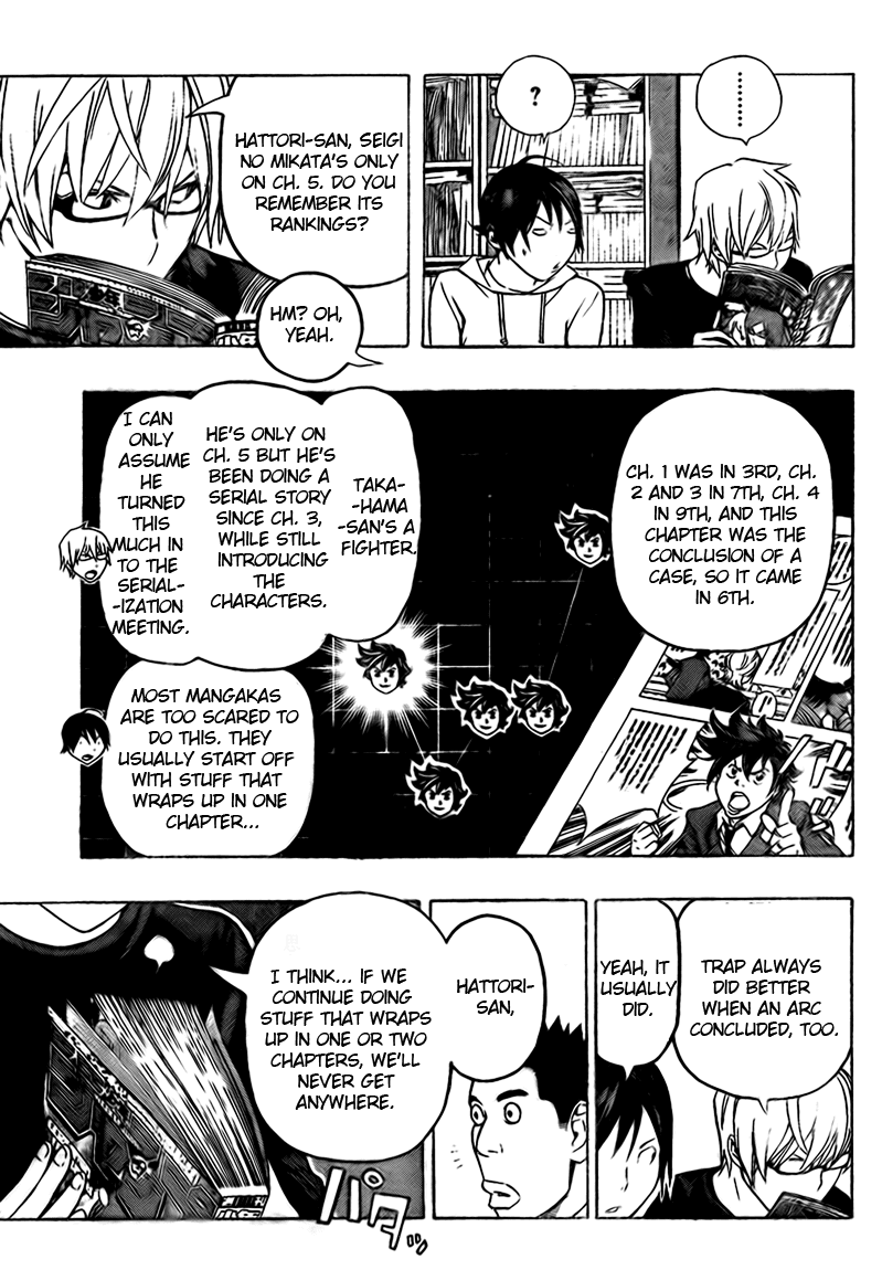 Bakuman Chapter 96 page 11 - Chapter 96: Rank and Series
