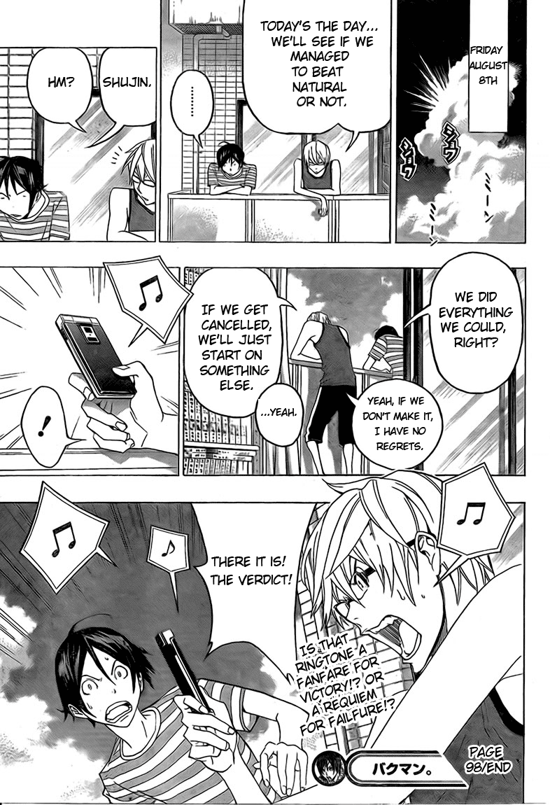 Bakuman Chapter 98 page 22 - Chapter 98: Handshake and Adjustments