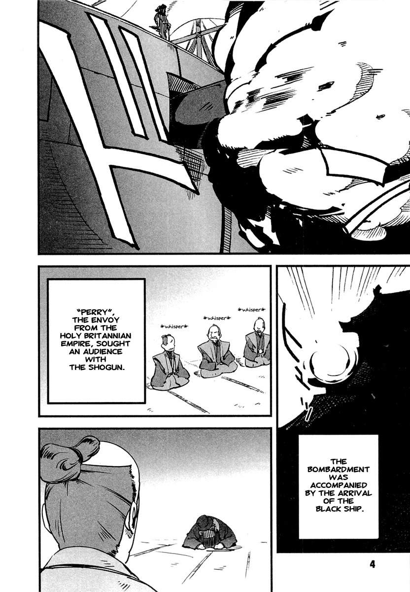Bakumatsu Ibunroku - Code Geass: Hangyaku no Lelouch Chapter 1 page 8 - Chapter 1: Chivalrous Thief Zero Appears!