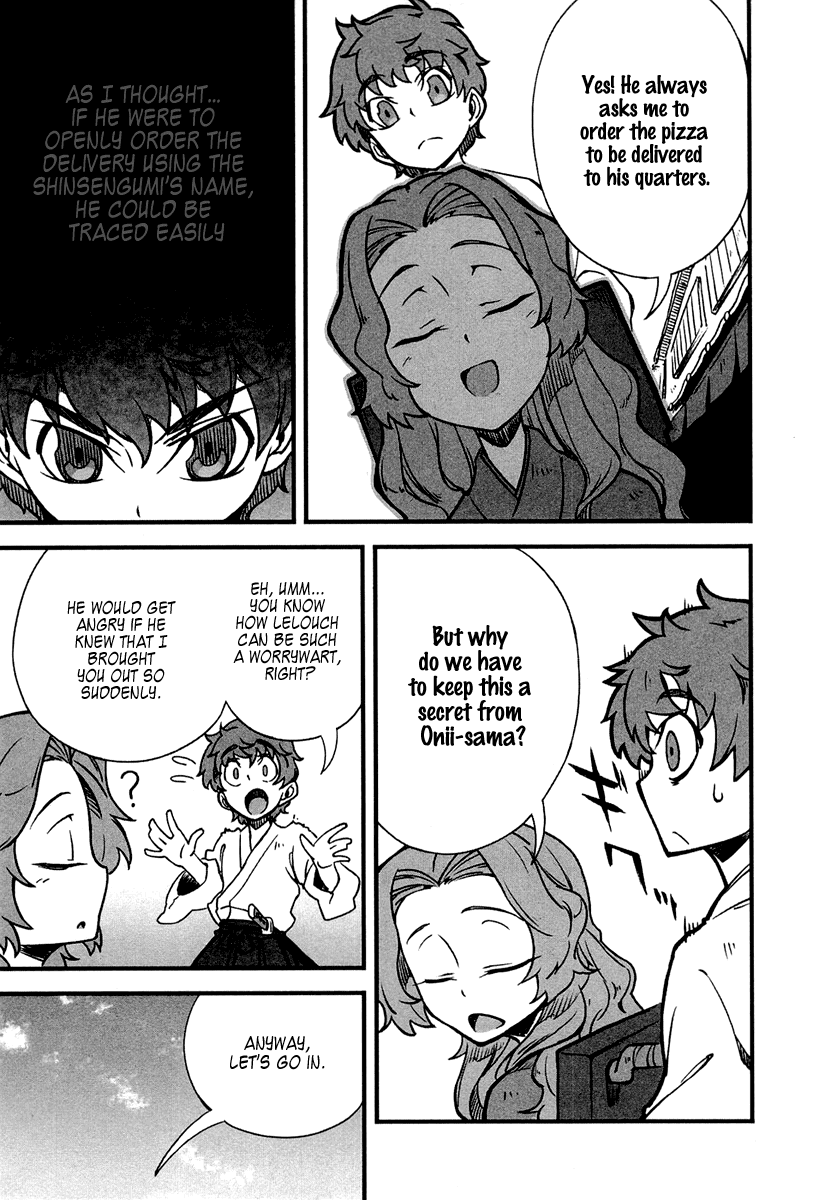 Bakumatsu Ibunroku - Code Geass: Hangyaku no Lelouch Chapter 3 page 9 - Chapter 3: Decisive Battle! The Black Restoration Order