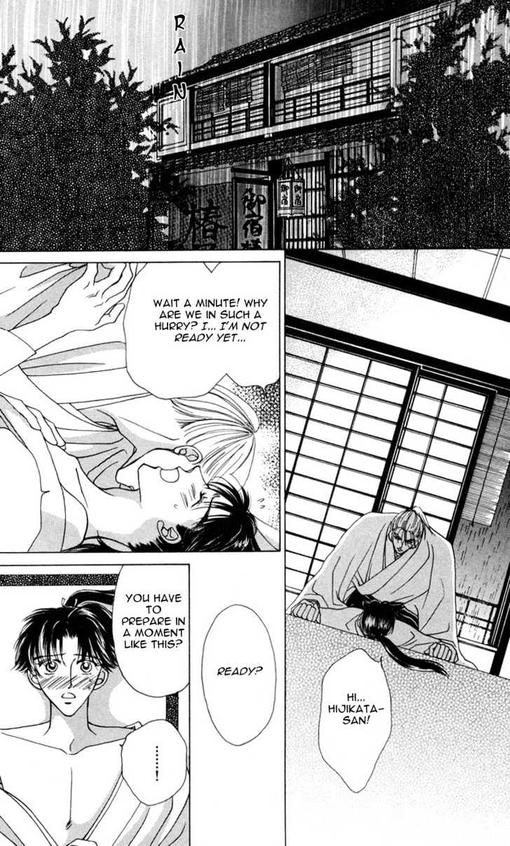 Bakumatsu Seishun Hanafubuki Chapter 2.3 page 37 - Vol.2 Chapter 3 : Rain of Youth Flowers from Bakumatsu Period