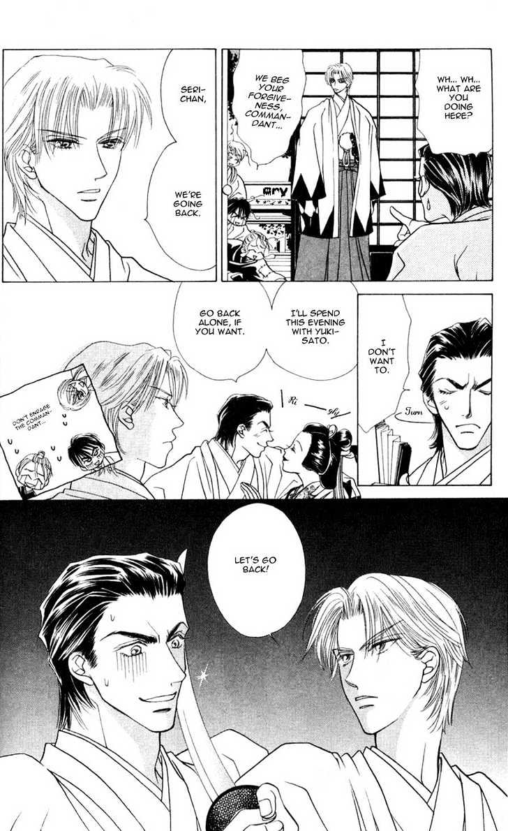 Bakumatsu Seishun Hanafubuki Chapter 2.5 page 34 - Vol.2 Chapter 5 : Rain of Youth Flowers from Bakumatsu Period Extra