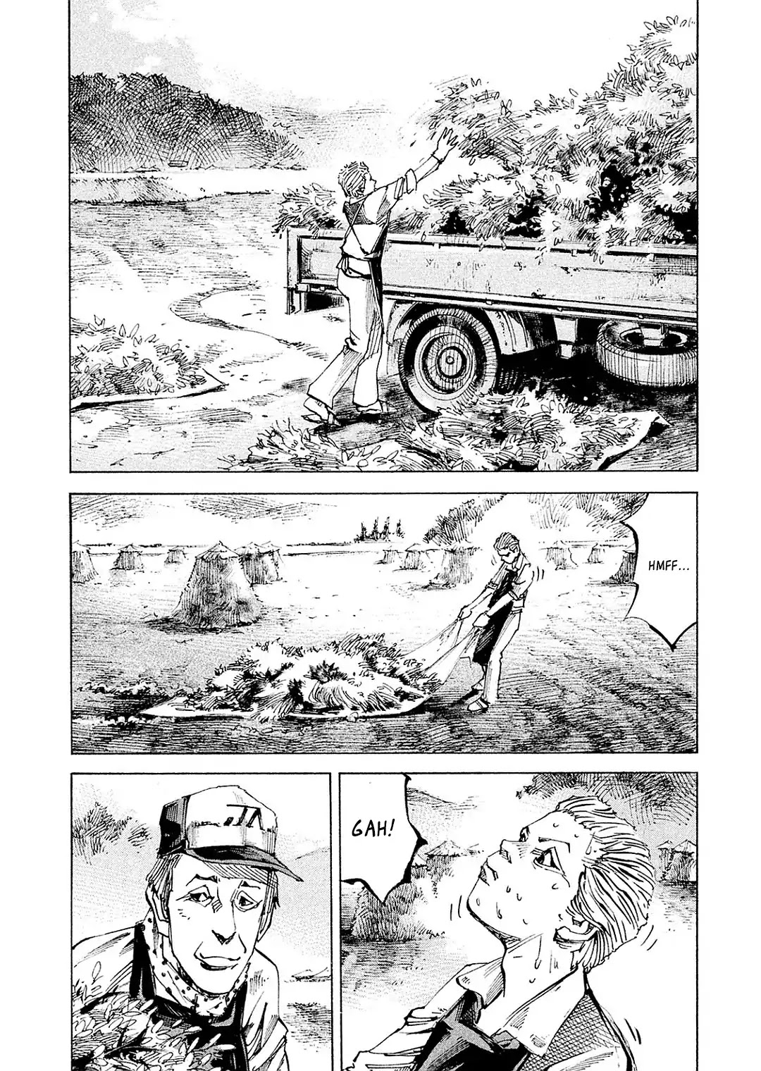 Bakuon Rettou Chapter 105 page 10 - Chapter 105: Work In A Field Of Peanuts [END]