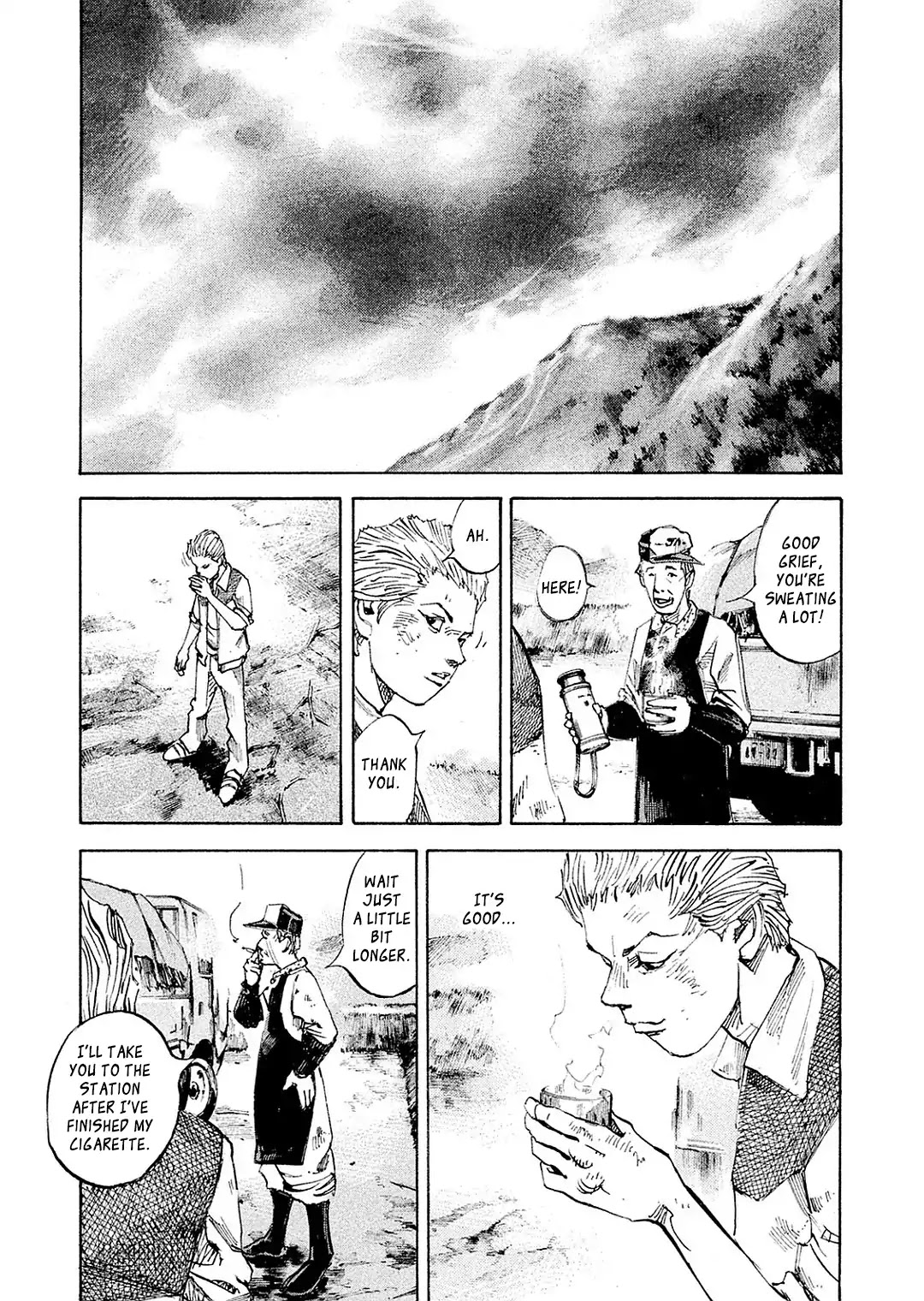 Bakuon Rettou Chapter 105 page 14 - Chapter 105: Work In A Field Of Peanuts [END]