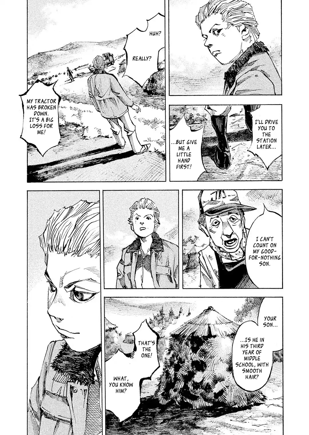 Bakuon Rettou Chapter 105 page 6 - Chapter 105: Work In A Field Of Peanuts [END]