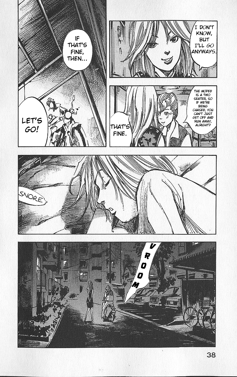 Bakuon Rettou Chapter 11.2 page 39 - Chapter 11 v2 : Don't put me down