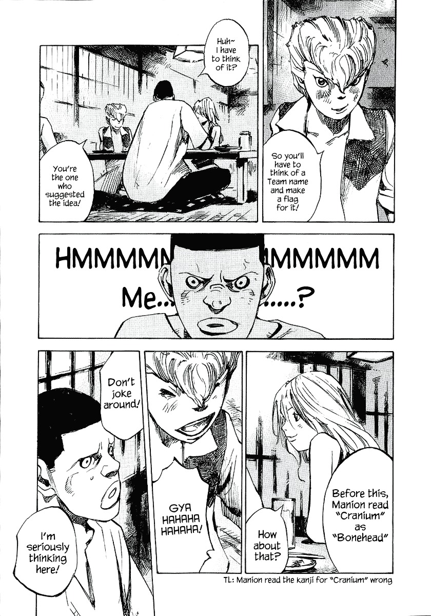 Bakuon Rettou Chapter 21 page 35 - Chapter 21 : Traffic Enforcement's 4th division