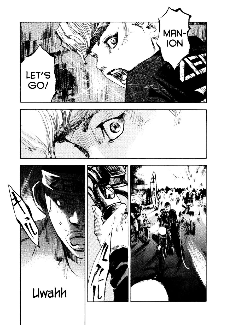 Bakuon Rettou Chapter 29 page 25 - Chapter 29 : Tearing Full Throttle